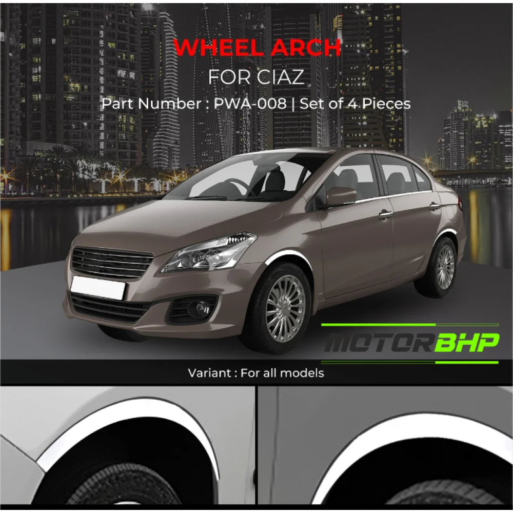 Buy Maruti Suzuki Ciaz Wheel Arches Car Accessories Online